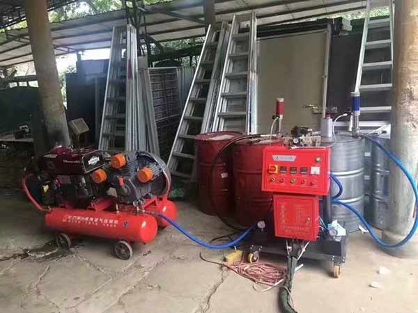 斷橋鋁填充發泡機(圖2) JNJX-III(D)型聚氨酯斷橋鋁填充發泡機