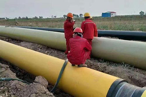 聚氨酯保溫材料管道補口施工專用噴涂設備(圖2) 聚氨酯保溫材料管道補口施工