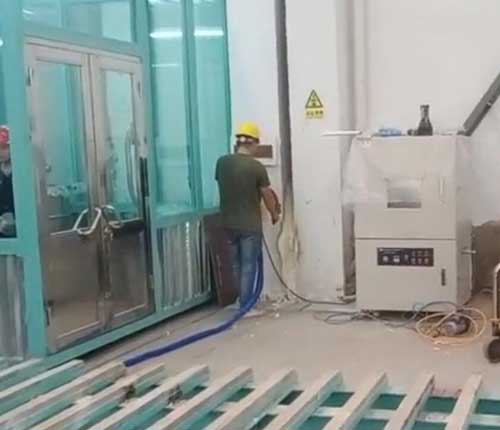 墻體填縫保溫聚氨酯發(fā)泡機(jī)(圖2) 墻體填縫保溫聚氨酯發(fā)泡案例