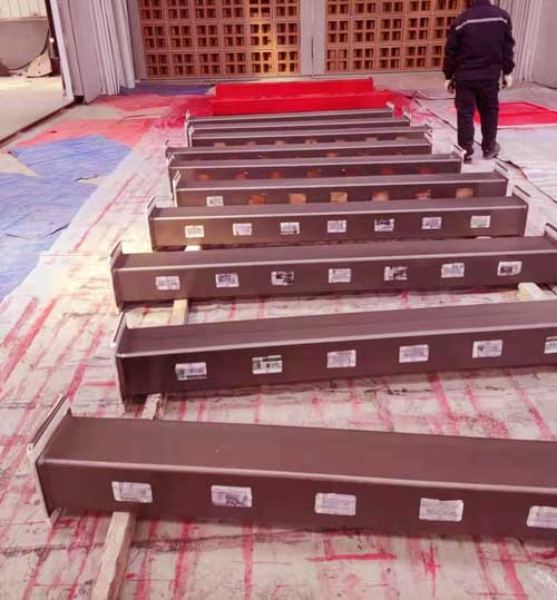 鋼結構防腐涂料涂裝設備 聚脲小型噴涂設備(圖3) 鋼結構防腐涂料涂裝案例