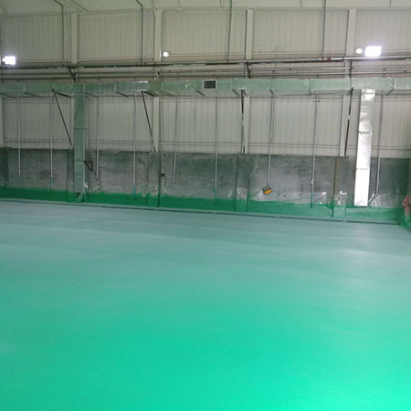 牧原養殖場豬舍耐磨地面噴涂案例
