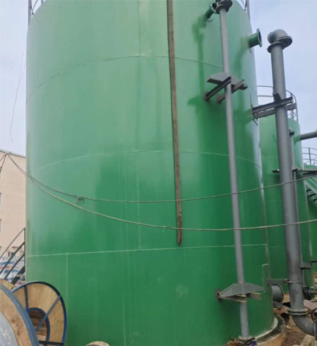 聚脲施工用哪種噴涂機?(圖1) 除鹽水箱聚脲施工案例